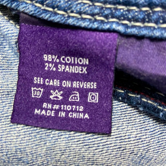 Vigoss Women’s Size 3X bootcut Blue Jeans Pre-owned very good condition - Picture 7 of 8